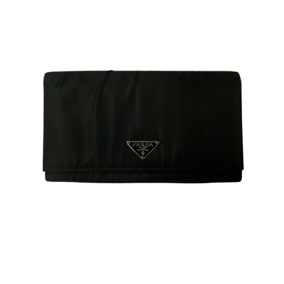 Prada Handbags - Prada Classic Black Bifold Wallet
